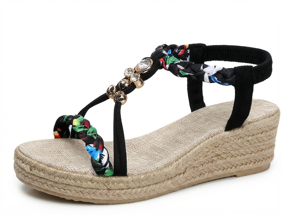 Sandales Plateforme T-Strap