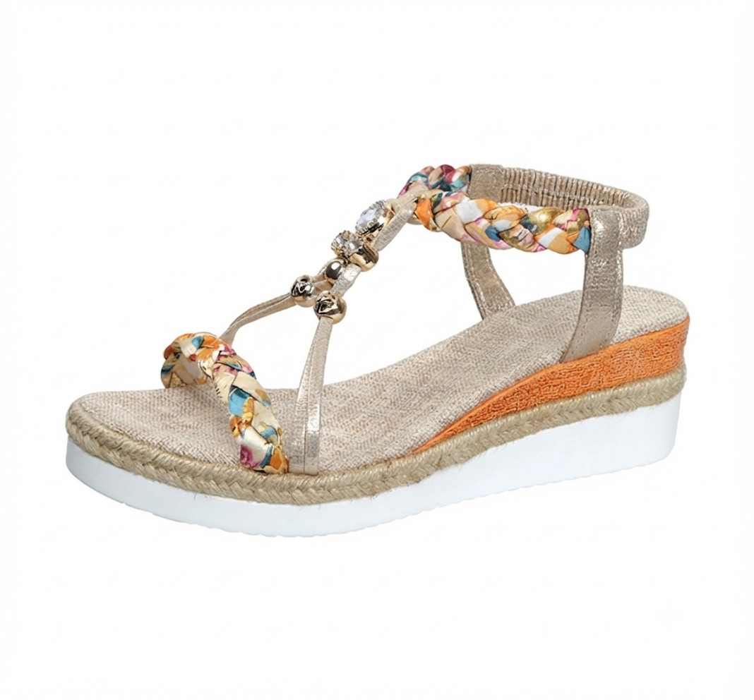 Sandales Plateforme T-Strap