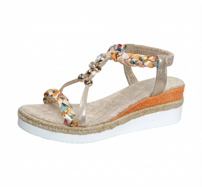 Sandales Plateforme T-Strap